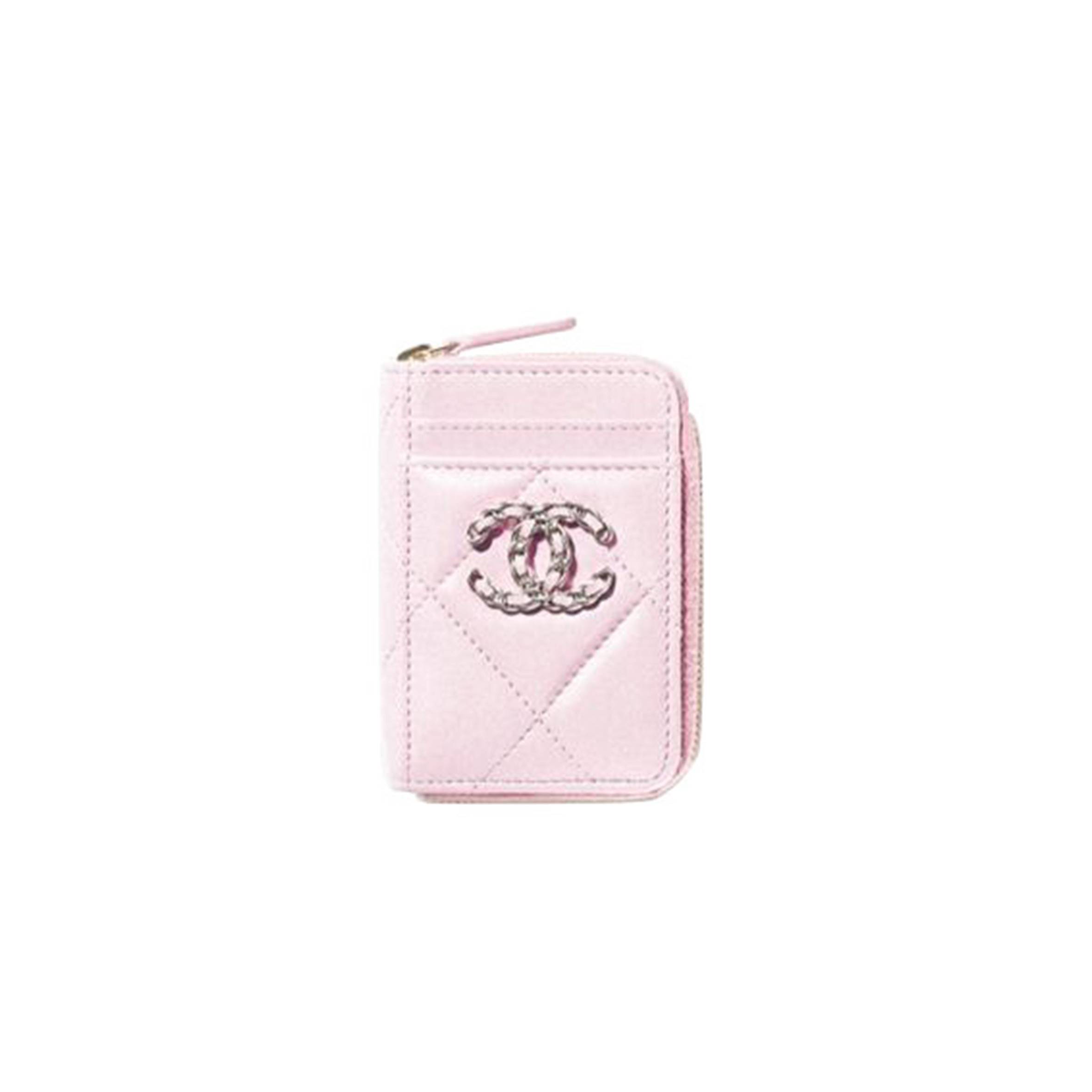 CHANEL 19 ZIPPED COIN PURSE AP2701 B07327 NH622 (11*8*2.5cm)